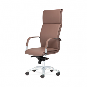 Офисное кресло Bern с высокой спинкой на крестовине с колесами