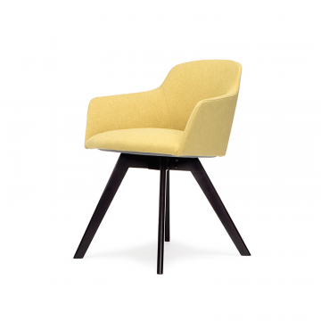 Кресло Light на деревянной опоре