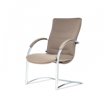 Кресло Teodor с низкой спинкой на полозьях