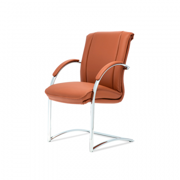 Кресло Again с низкой спинкой на полозьях