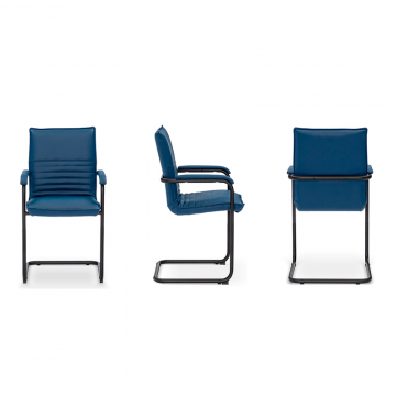 Кресло Sindy с низкой спинкой на полозьях