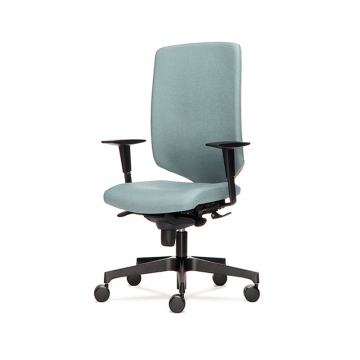 Офисное кресло Flex с высокой спинкой под обивку на крестовине с колесами