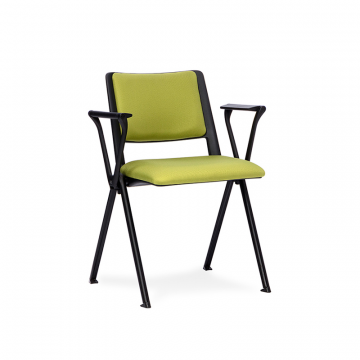 Стул Teo с элементами из черного пластика