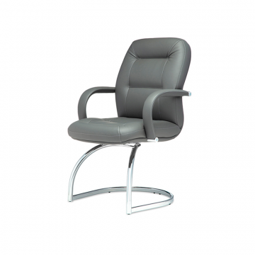 Kресло Nixon с низкой спинкой на полозьях