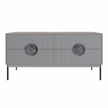 Комод ALTO с ящиками, светло-серый