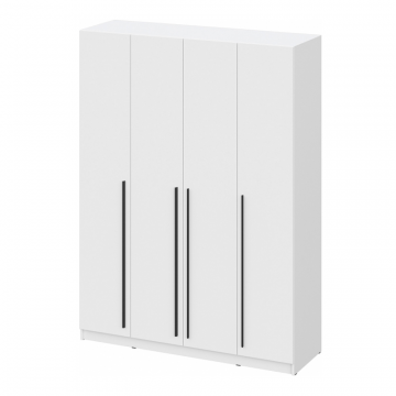 Шкаф Бирма ШК-1600 белое дерево / белое дерево