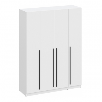 Шкаф Бирма ШК-1600 белое дерево / белое дерево