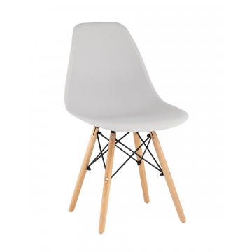 Стул Eames Style DSW светло-серый (разборный каркас)