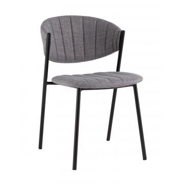 Стул Харпер ткань рогожка серый