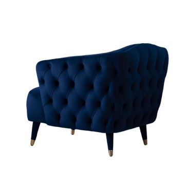 Кресло Голд синее