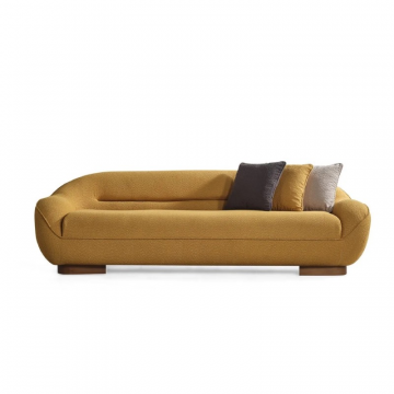 Диван 2-х местный Глен оранжевый