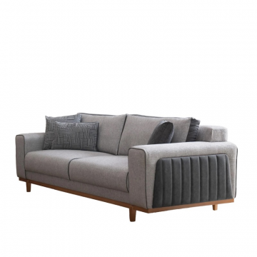 Диван 2-х местный Касса серый