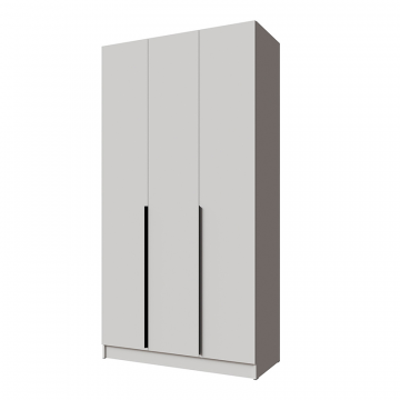 Распашной шкаф Мадрид 1,2, Белый