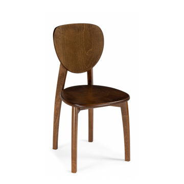 Деревянный стул Окава орех жесткий