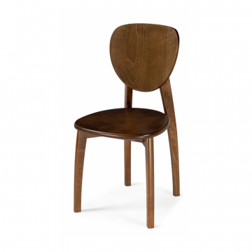 Деревянный стул Окава орех жесткий