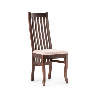 Деревянный стул Арлет ткань Tenerife latte / венге коричневый