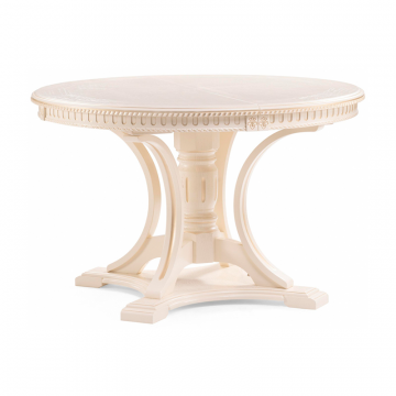 Нозеан круглый бежевый / золото