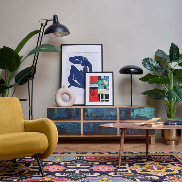 Комод Basic 150см (Массив тика и дуба)