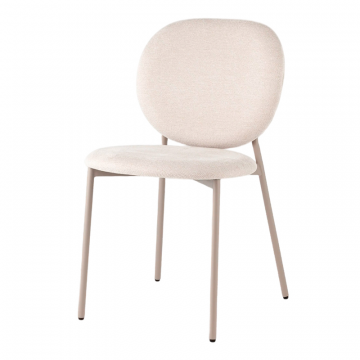 Стул обеденный Pip бежевый кремовые ножки NP