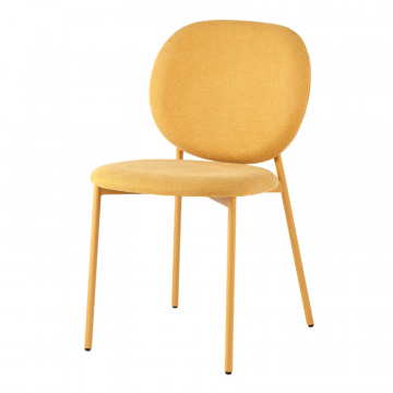 Стул обеденный Pip желтый желтые ножки NP