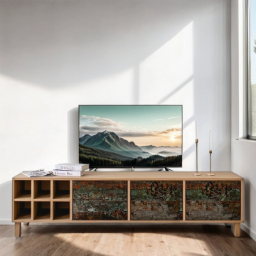 ТВ - тумба / Консоль Balification 200см (массив тика и дуба)