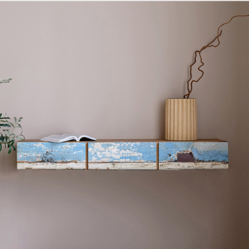 Тумба подвесная Basic 115см (массив тика и дуба)