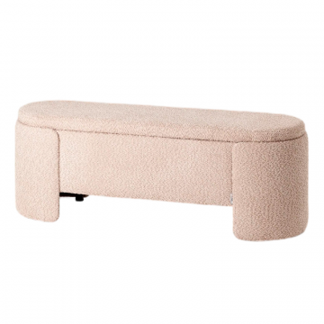 Банкетка Taks с местом для хранения букле капучино