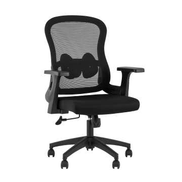 Кресло офисное TopChairs Petal черный