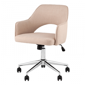 Кресло офисное Кларк рогожка бежевый