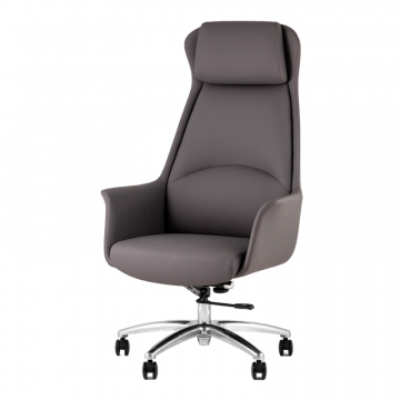 Кресло руководителя TopChairs Viking NEW серое