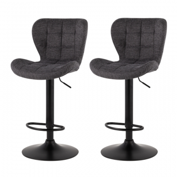 Стул барный ПОРШЕ серый 2 шт.