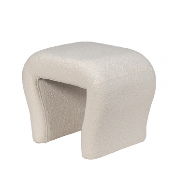 GY-08717 Пуф букле белый