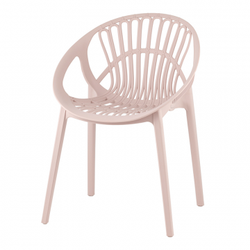 Стул Takeo пластик нежно-розовый