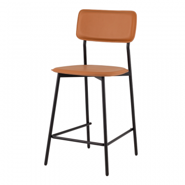 Стул полубарный Mikkie коричневый