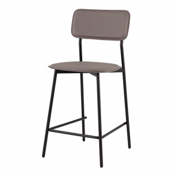 Стул полубарный Mikkie серый