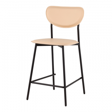 Стул полубарный Minnie бежевый