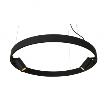 Подвесной светодиодный светильник Hoop Directed D600, 20 Вт, черный