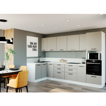 Кухонный гарнитур Шампань 3200x1400 угловой