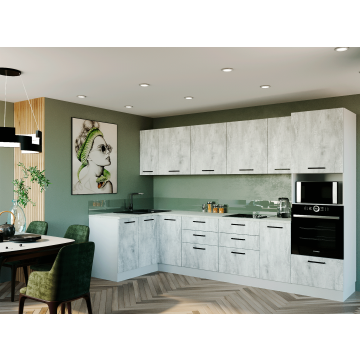 Кухонный гарнитур Пайн 3200x1400 угловой