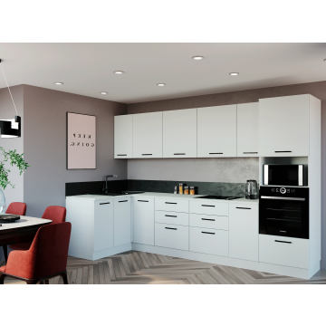 Кухонный гарнитур Жемчуг 3200x1400 угловой