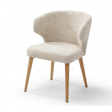 Стул Simona, кремовый/ясень