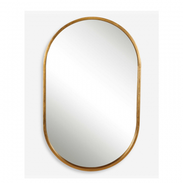 Золотое настенное зеркало “Хоггарт”