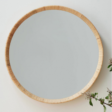 Зеркало в раме из ротанга “Леола”