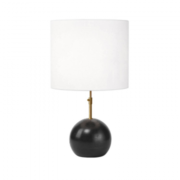 Чёрная настольная лампа “Тулон”
