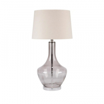 Серая настольная лампа “Монток”