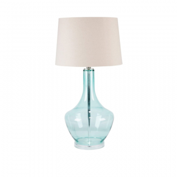 Зеленая настольная лампа “Монток”