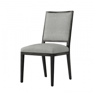 Чёрный стул из дуба “Карлайл”