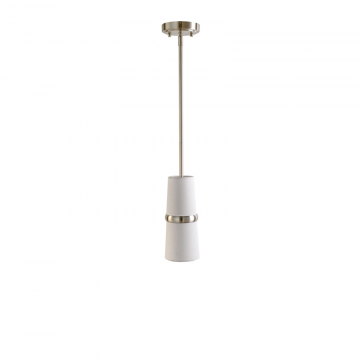 Серебряный подвесной светильник “Флемиш”