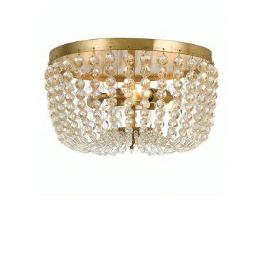 Золотой потолочный светильник “Грато”