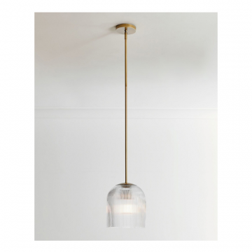 Золотой подвесной светильник “Тезоро”